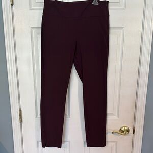 Women's Burgundy Pants